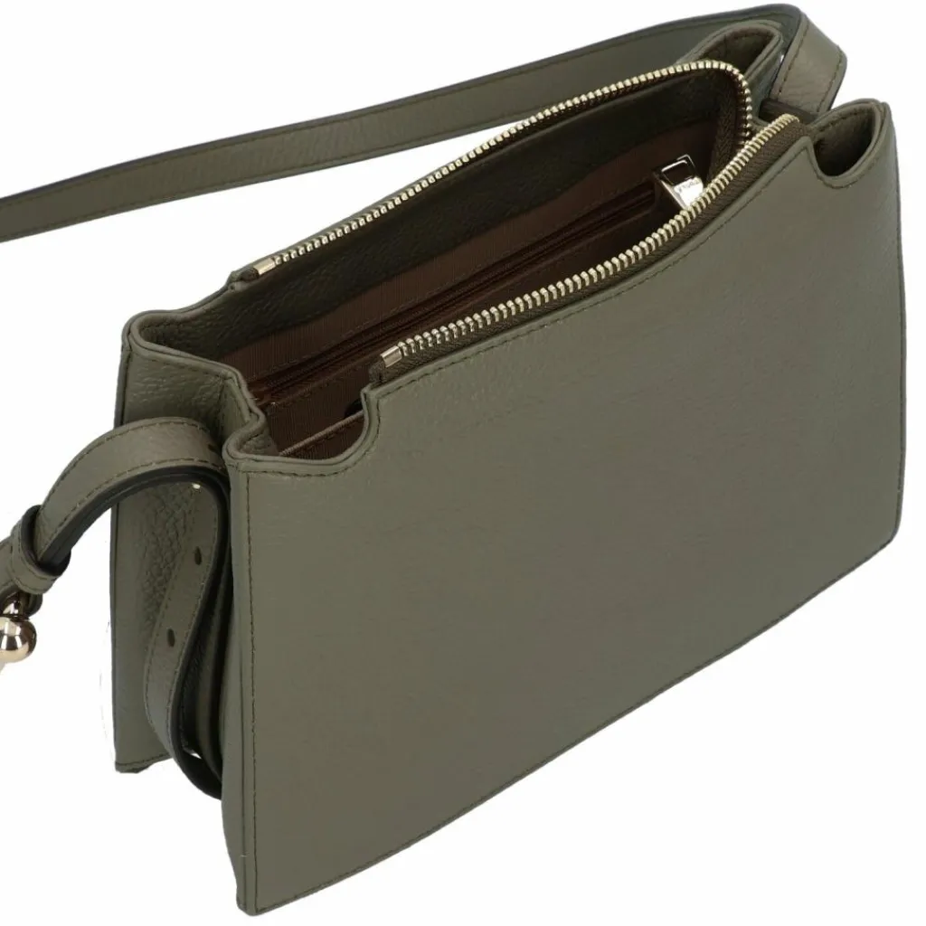 Sale Furla Nuvola Umhängetasche Leder 25 cm sage