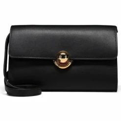 New Furla Sfera Clutch Geldbörse Leder 19 cm nero