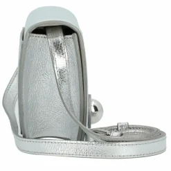 Outlet Furla Sfera Mini Bag Umhängetasche Leder 15 cm color silver