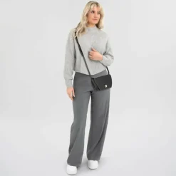 Furla Mini Bags|Umhängetaschen<Sfera Mini Bag Umhängetasche Leder 15 cm nero