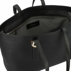 Discount Furla Sfera Shopper Tasche Leder 37 cm nero2