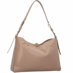 New Furla Sfera Soft Schultertasche L Leder 37 cm deserto