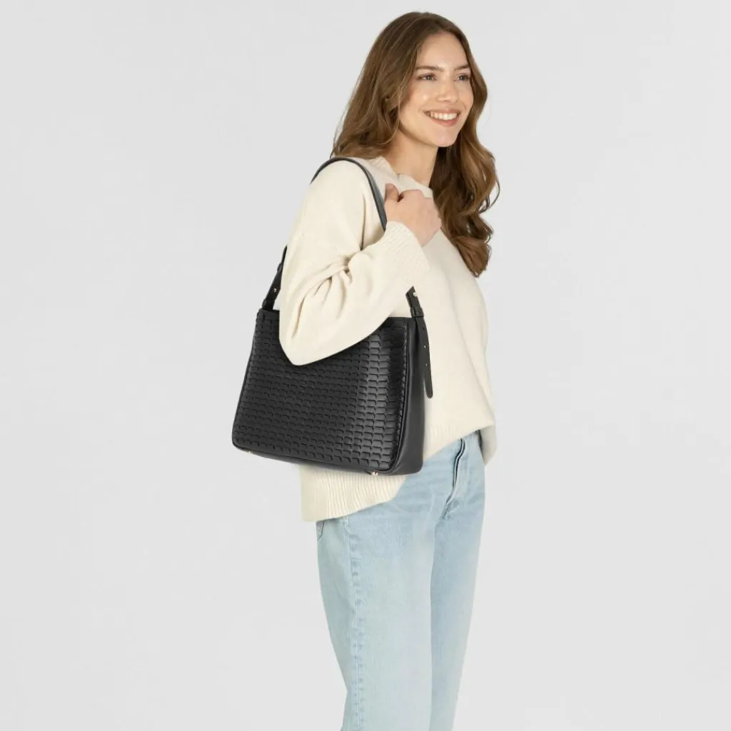 Furla Sfera Soft Shopper Tasche Leder 40 cm