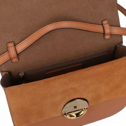 New Furla Sfera Umhängetasche Leder 21 cm brandy