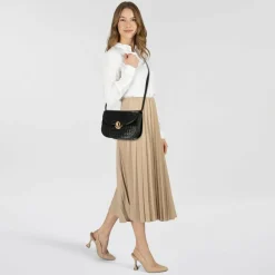 Discount Furla Sfera Umhängetasche S Leder 24 cm nero