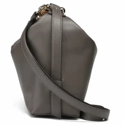 New Furla Tonie Schultertasche Leder 21 cm urban gray