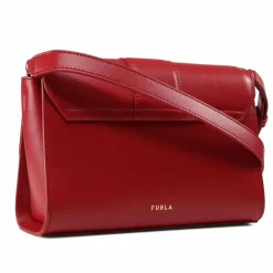 Sale Furla Urban Umhängetasche S Leder 22.5 cm lacca