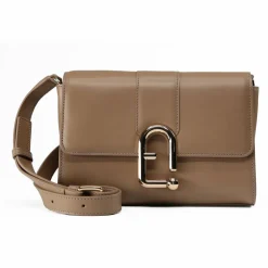 Hot Furla Urban Umhängetasche S Leder 22.5 cm greige