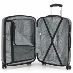 Gabol Koffersets Als Hartgepäck|Koffersets 3-Teilig<Alabama 4-Rollen Kofferset 3tlg. silver