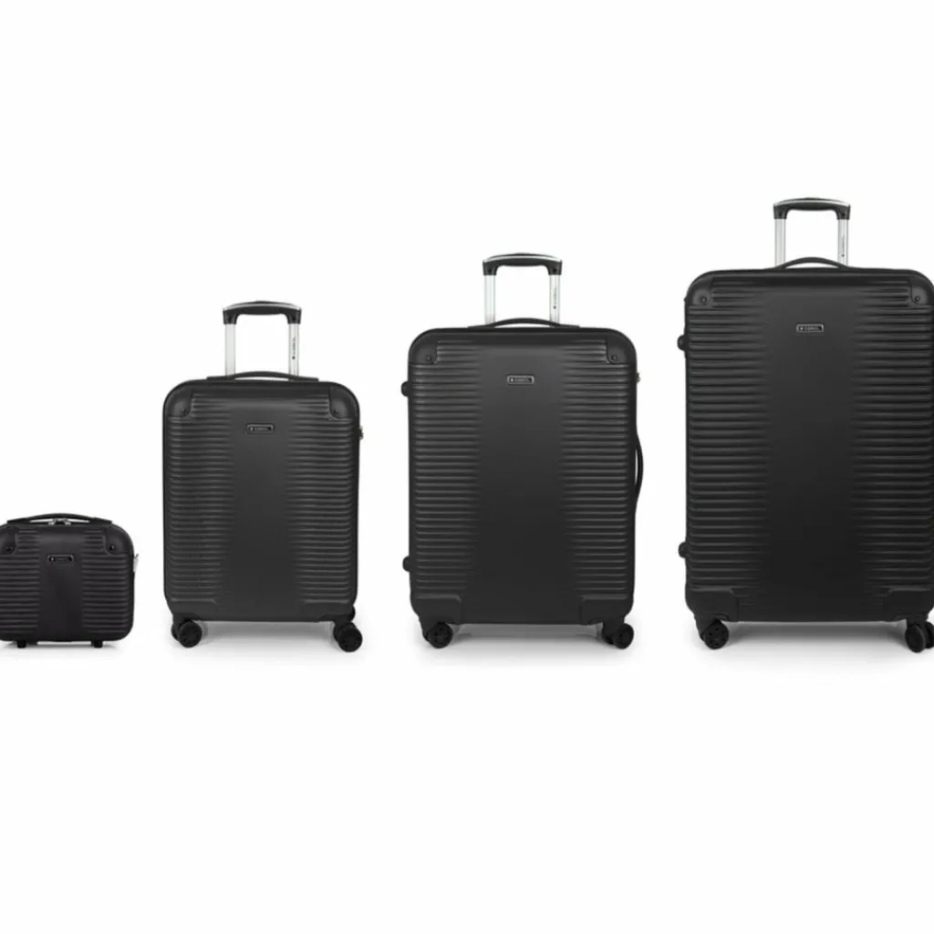 Gabol Koffersets Als Hartgepäck|Koffersets 4-Teilig<Balance XP 4 Rollen Kofferset 4-teilig mit Dehnfalte grau