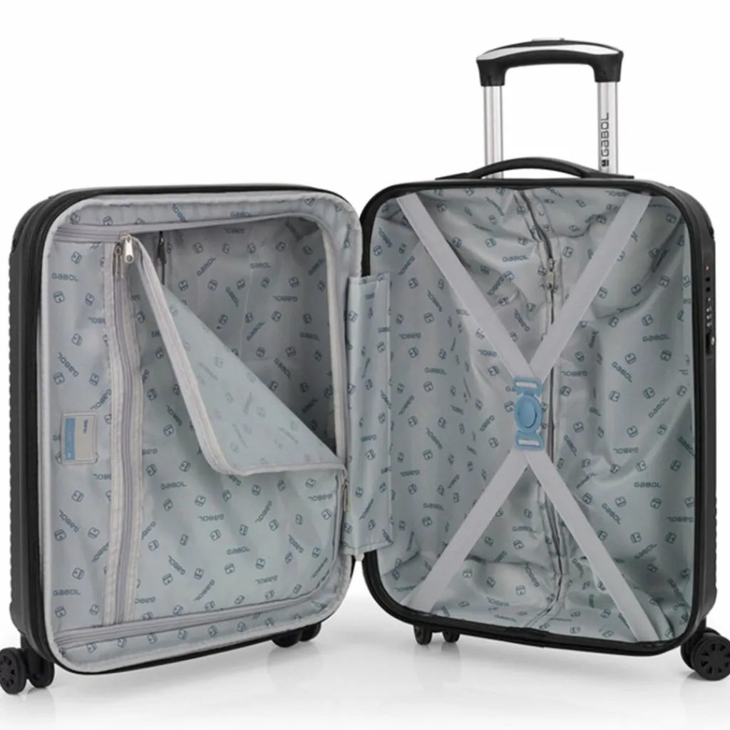Gabol Koffersets Als Hartgepäck|Koffersets 4-Teilig<Balance XP 4 Rollen Kofferset 4-teilig mit Dehnfalte grau