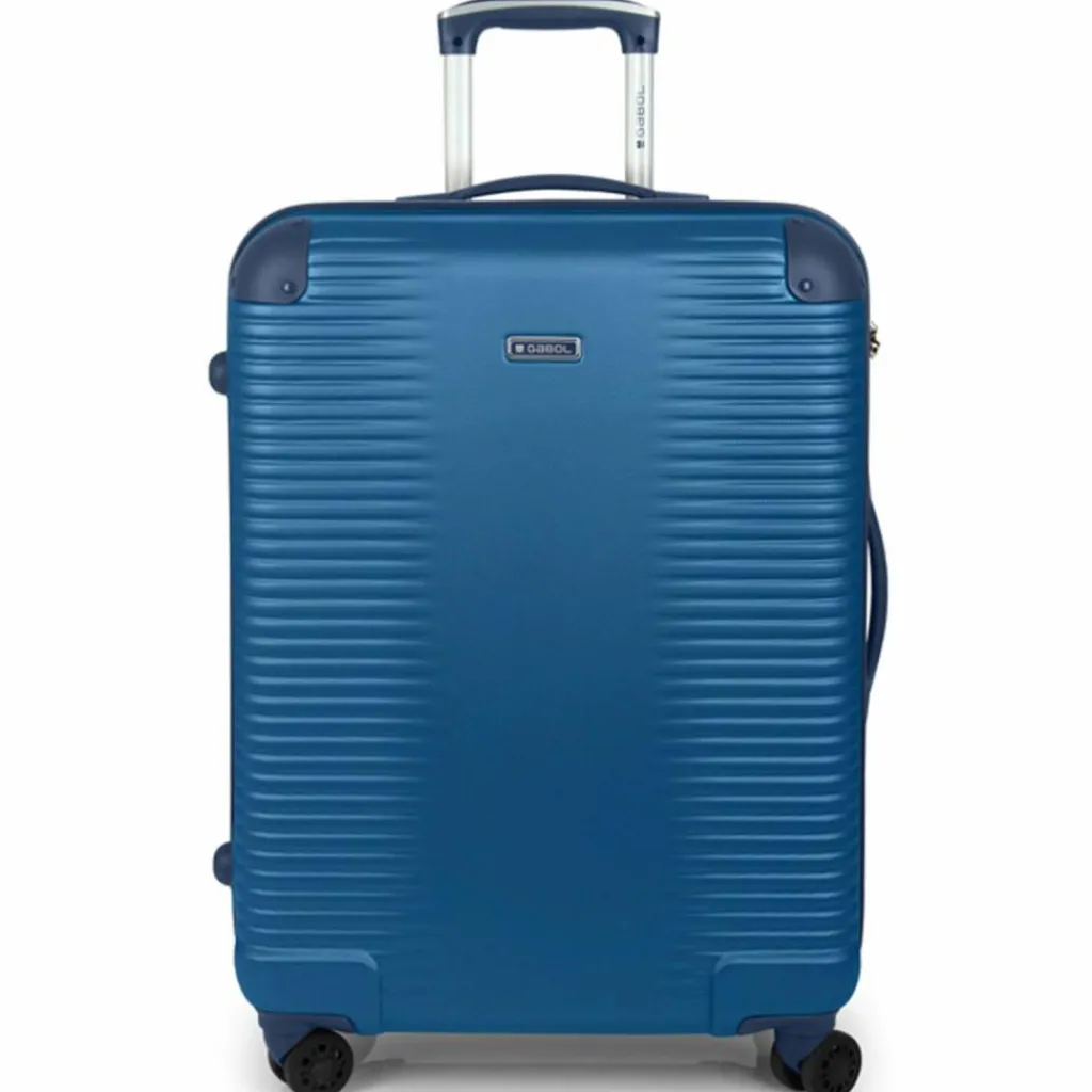 Gabol Hartgepäck|4-Rollen Koffer<Balance XP 4 Rollen Trolley M 66 cm mit Dehnfalte blau