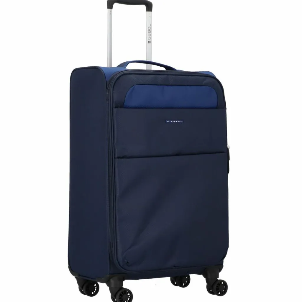 Gabol Weichgepäck|4-Rollen Koffer<Cloud 4-Rollen Trolley 69 cm blau