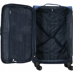 Gabol Weichgepäck|4-Rollen Koffer<Cloud 4-Rollen Trolley 69 cm blau