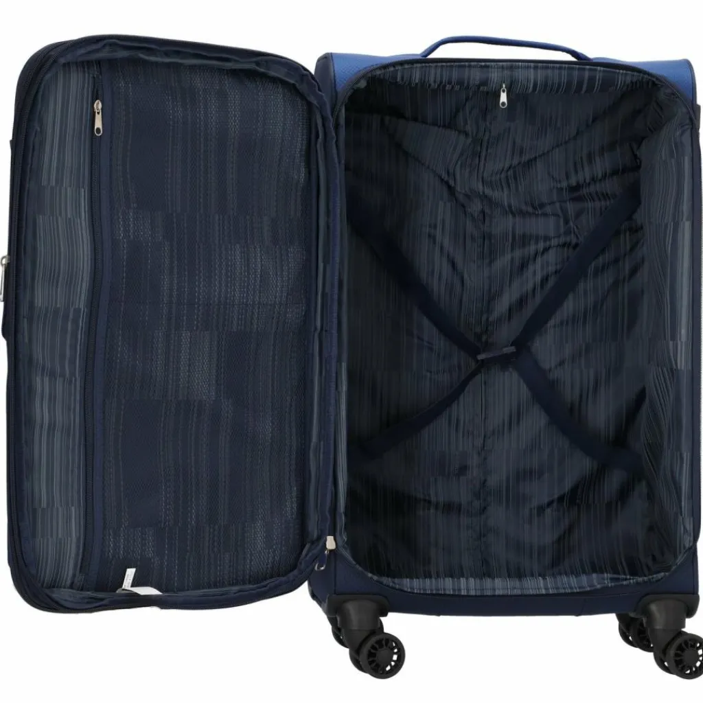 Gabol Weichgepäck|4-Rollen Koffer<Cloud 4-Rollen Trolley 69 cm blau