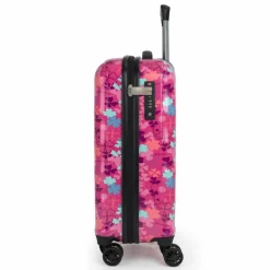 Gabol Weichgepäck Kabinengepäck|4-Rollen Kabinentrolleys<Clover 4 Rollen Kabinentrolley 55 cm rosa