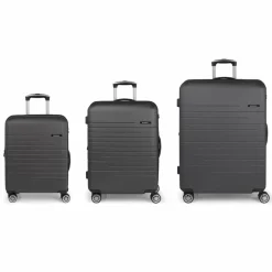 Gabol Escape 4 Rollen Kofferset 3-teilig mit Dehnfalte