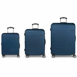 Gabol Escape 4 Rollen Kofferset 3-teilig mit Dehnfalte