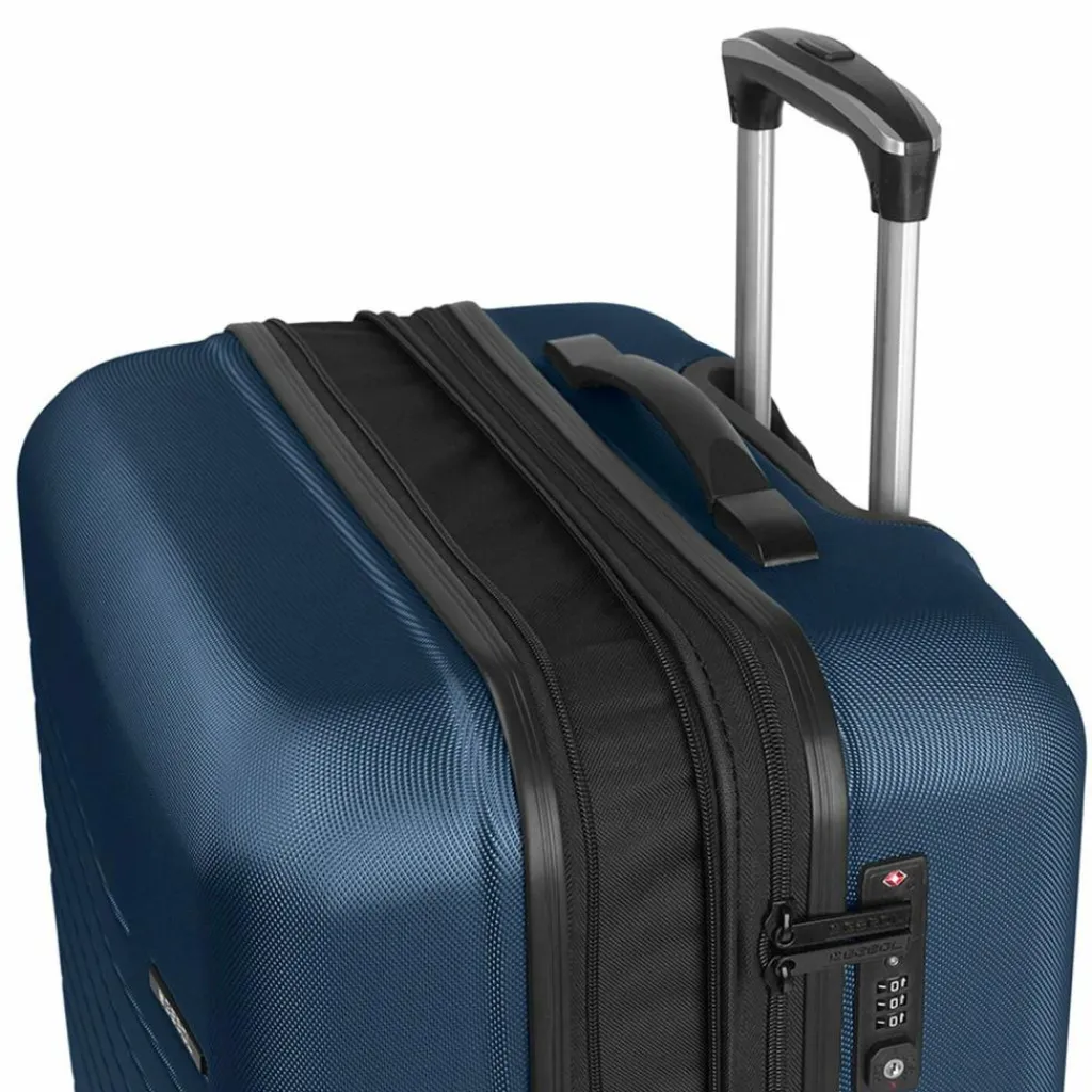 Gabol Escape 4 Rollen Kofferset 3-teilig mit Dehnfalte