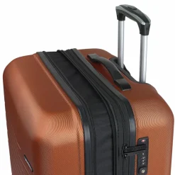 Clearance Gabol Escape 4 Rollen Trolley 76 cm mit Dehnfalte naranja