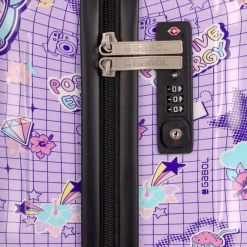 Gabol 4-Rollen Koffer|Hartgepäck<Funny 4 Rollen Trolley M 66 cm lila