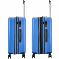 Gabol Future Plus 4 Rollen Trolley 66 cm mit Dehnfalte