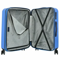 Gabol Future Plus 4 Rollen Trolley 66 cm mit Dehnfalte