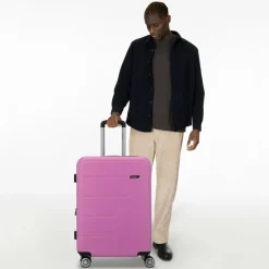 Gabol 4-Rollen Koffer|Hartgepäck<Future Plus 4 Rollen Trolley 66 cm mit Dehnfalte rosa