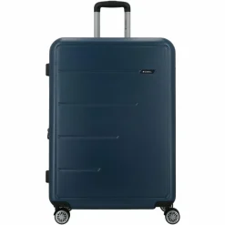 Gabol 4-Rollen Koffer|Hartgepäck<Future Plus 4 Rollen Trolley 74 cm mit Dehnfalte azul marino