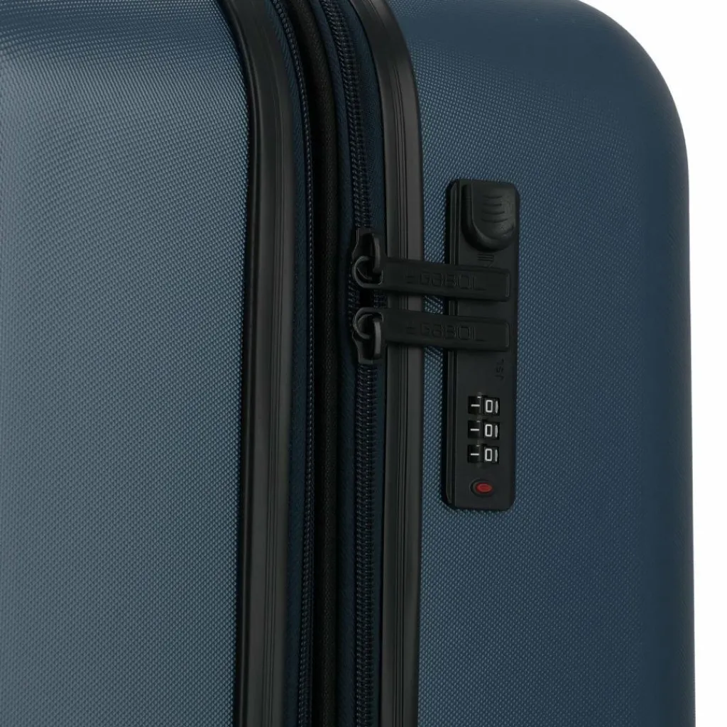 Gabol 4-Rollen Koffer|Hartgepäck<Future Plus 4 Rollen Trolley 74 cm mit Dehnfalte azul marino