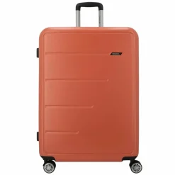 New Gabol Future Plus 4 Rollen Trolley 74 cm mit Dehnfalte coral
