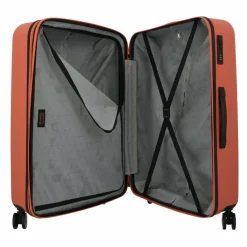 New Gabol Future Plus 4 Rollen Trolley 74 cm mit Dehnfalte coral