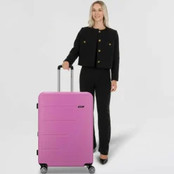 Gabol Future Plus 4 Rollen Trolley 74 cm mit Dehnfalte