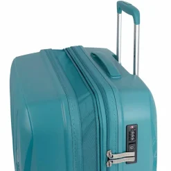 Gabol Koffersets Als Hartgepäck|Koffersets 3-Teilig<Infinity 4 Rollen Kofferset 3-teilig mit Dehnfalte turquesa