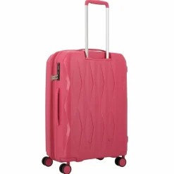Sale Gabol Infinity 4 Rollen Trolley 66 cm mit Dehnfalte fucsia