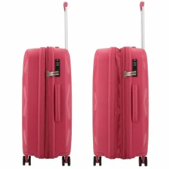 Sale Gabol Infinity 4 Rollen Trolley 66 cm mit Dehnfalte fucsia