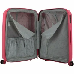 Sale Gabol Infinity 4 Rollen Trolley 66 cm mit Dehnfalte fucsia