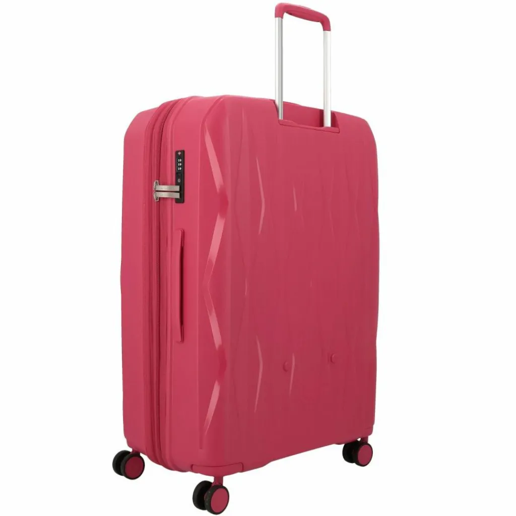 Online Gabol Infinity 4 Rollen Trolley L 75 cm mit Dehnfalte fucsia