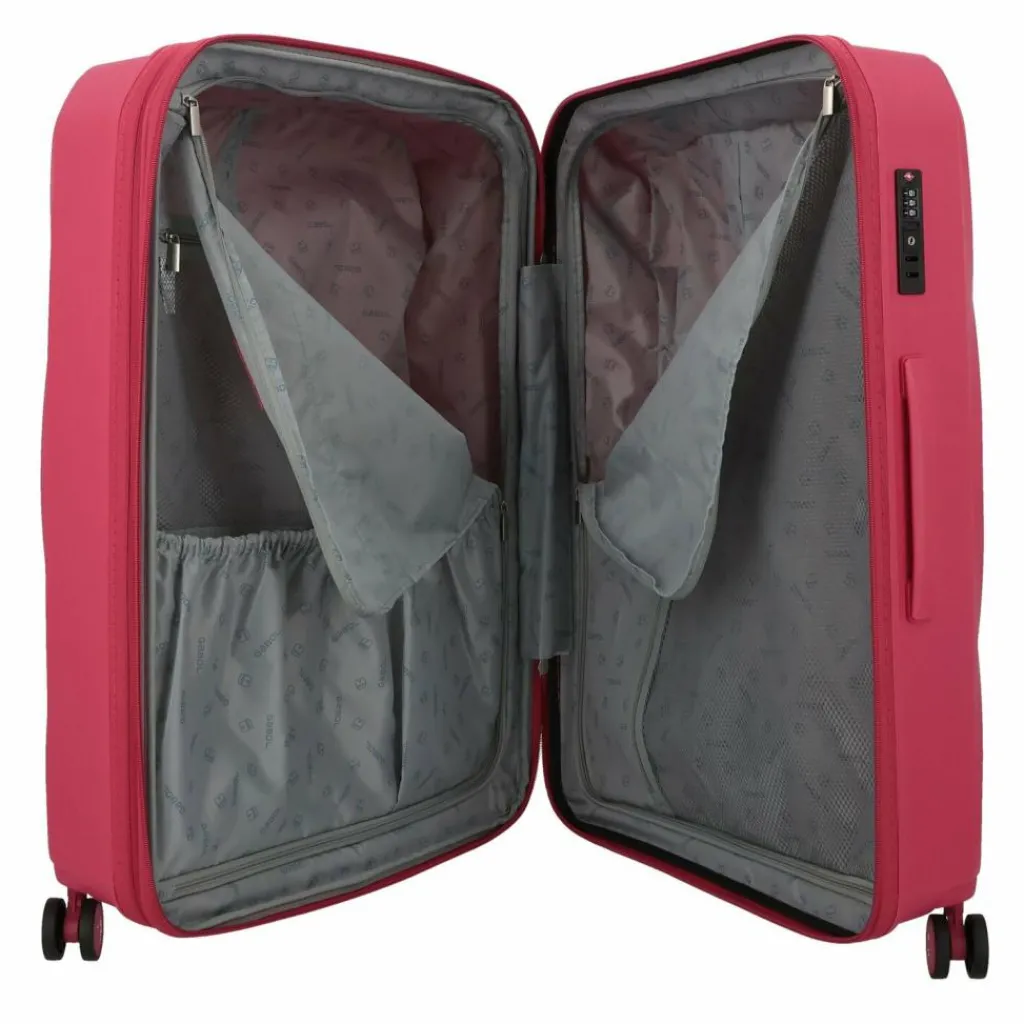 Online Gabol Infinity 4 Rollen Trolley L 75 cm mit Dehnfalte fucsia