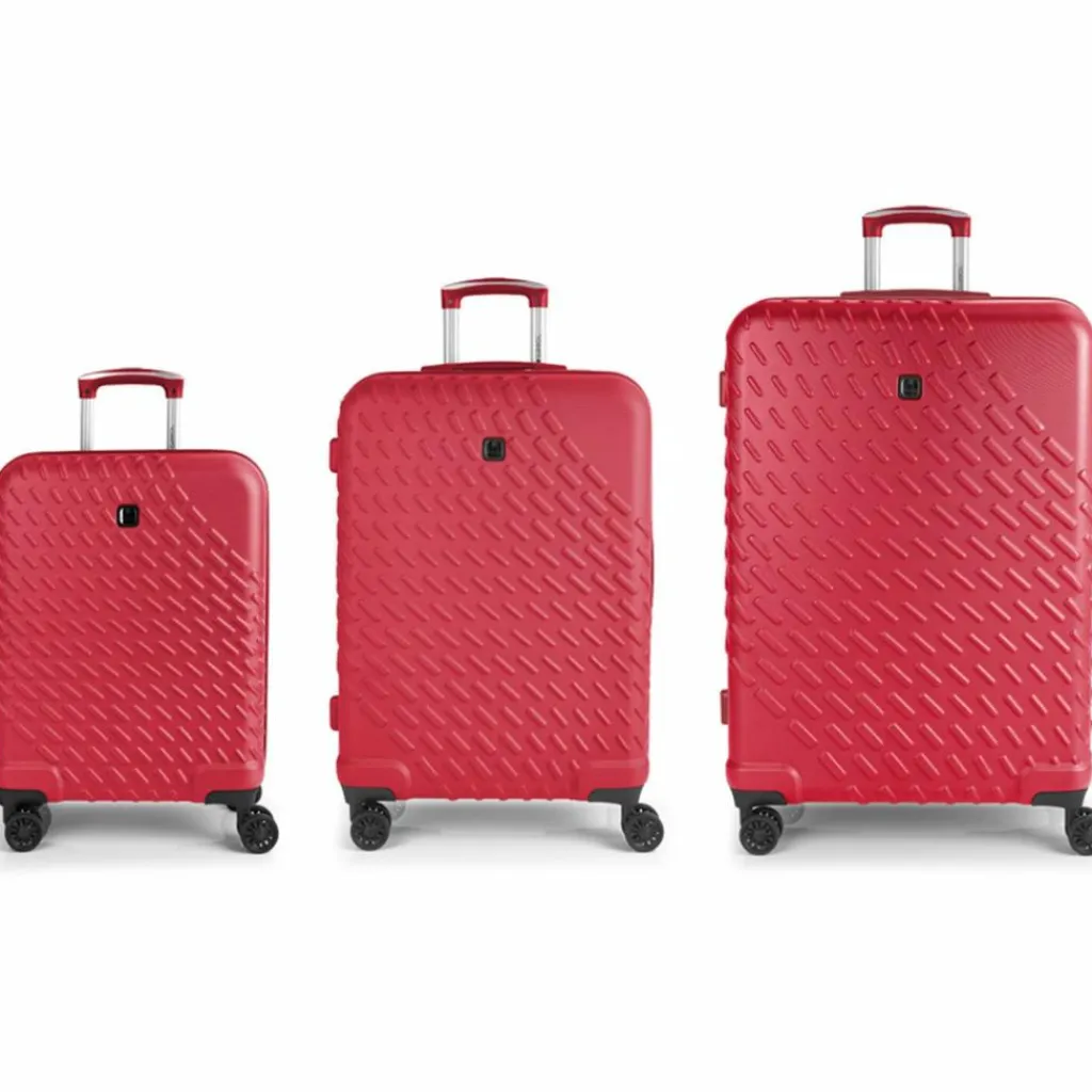 Sale Gabol Journey 4 Rollen Kofferset 3-teilig rot