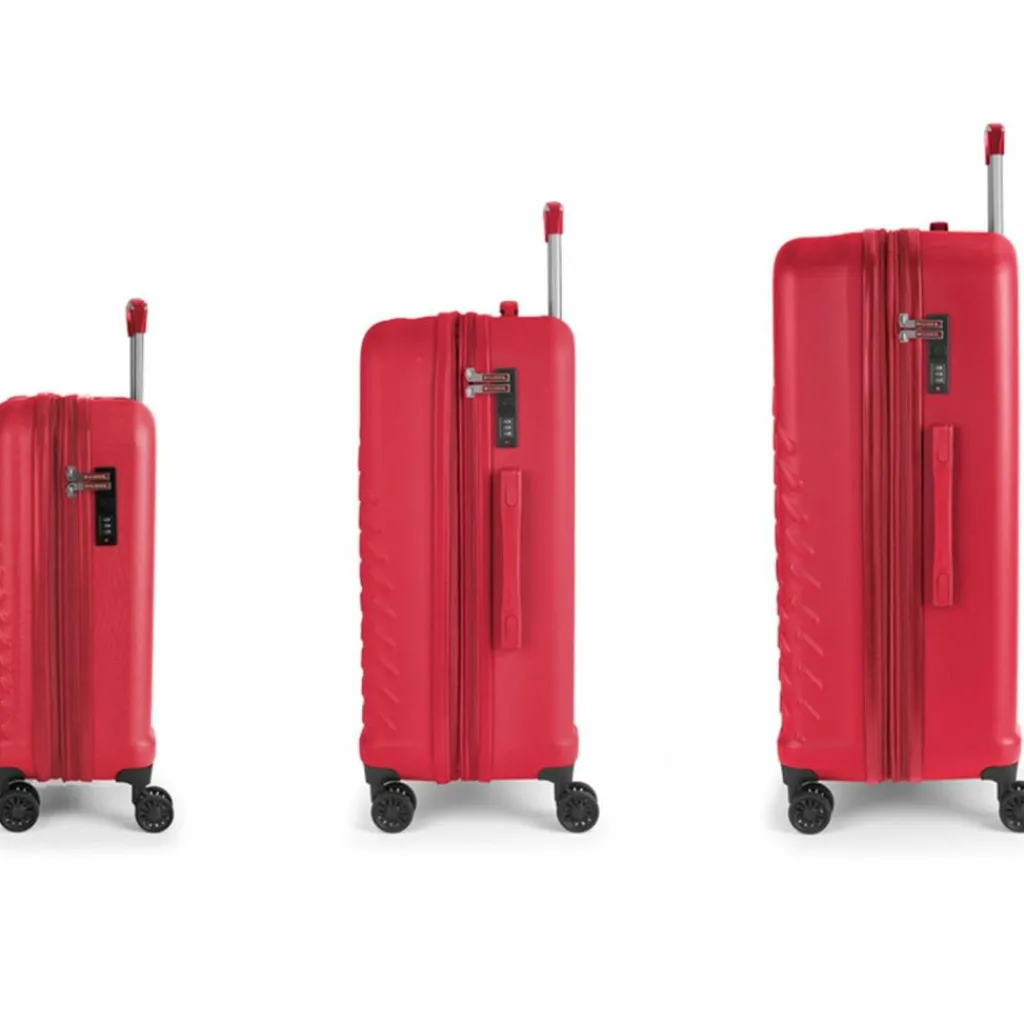 Sale Gabol Journey 4 Rollen Kofferset 3-teilig rot