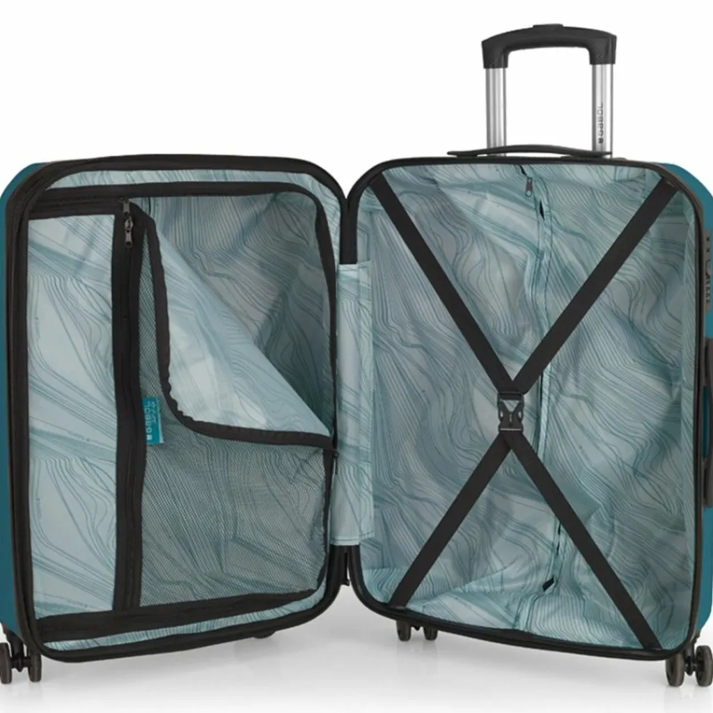 Gabol Mercury 4 Rollen Trolley M 66 cm mit Dehnfalte