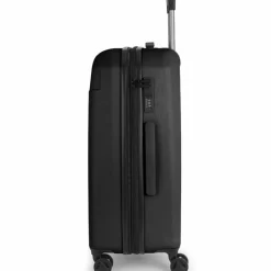 Gabol 4-Rollen Koffer|Hartgepäck<Mercury 4 Rollen Trolley M 66 cm mit Dehnfalte schwarz
