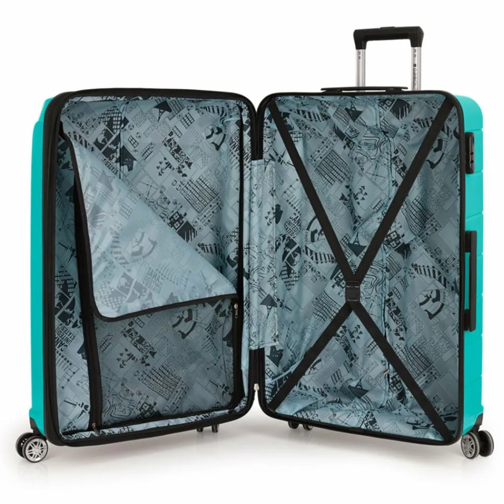 Clearance Gabol Midori 4-Rollen Trolley 75 cm turquoise