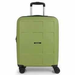 Best Gabol Montreal 4 Rollen Kabinentrolley S 55 cm mit Dehnfalte verde