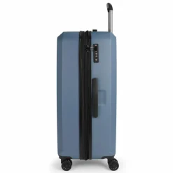Gabol Hartgepäck|4-Rollen Koffer<Montreal 4 Rollen Trolley L 76 cm mit Dehnfalte azul