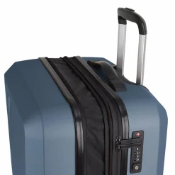 Gabol Hartgepäck|4-Rollen Koffer<Montreal 4 Rollen Trolley L 76 cm mit Dehnfalte azul