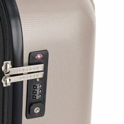 Gabol 4-Rollen Koffer|Hartgepäck<Ocean 4 Rollen Trolley L 76.5 cm mit Dehnfalte beige