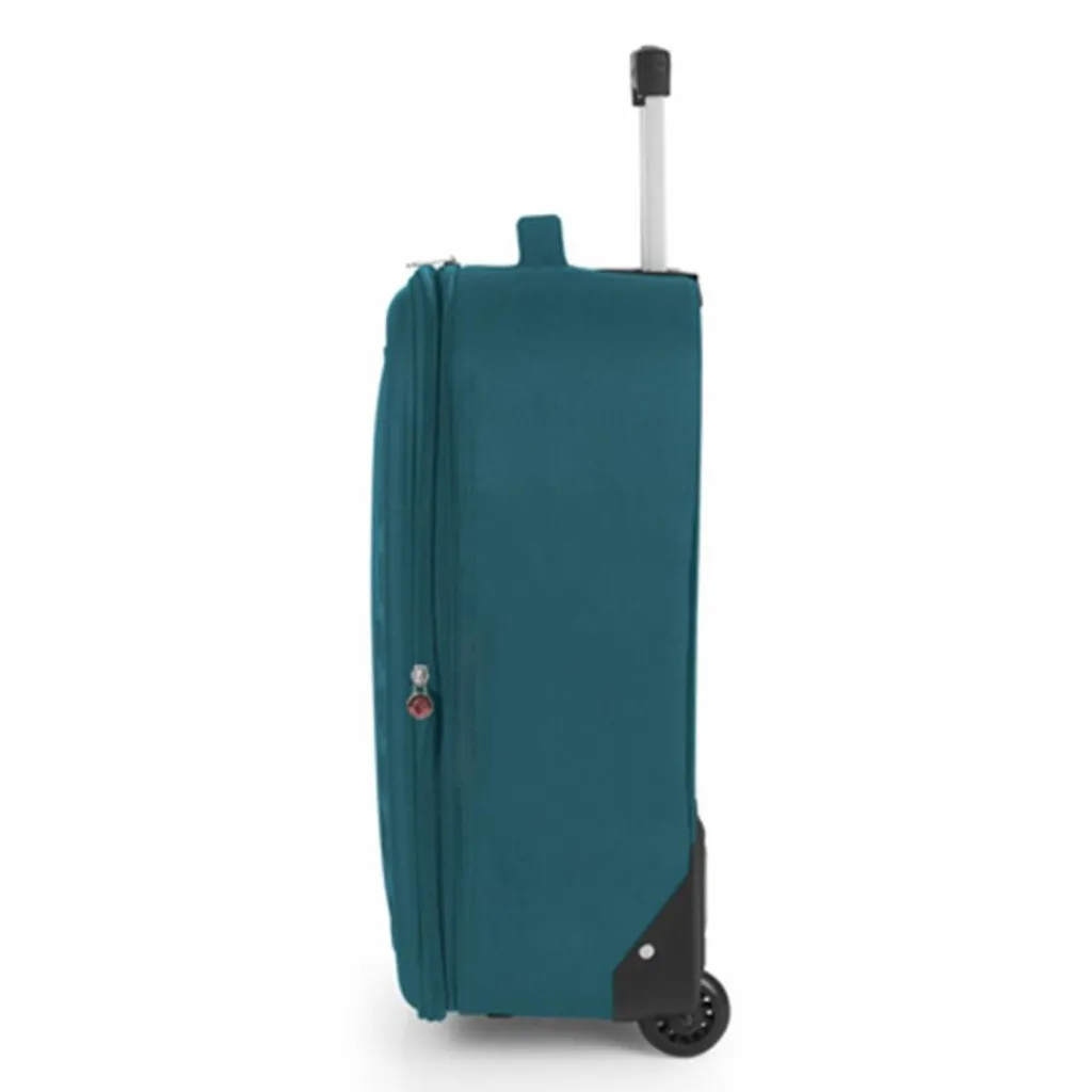 Discount Gabol Orbit 2 Rollen Kabinentrolley 55 cm mit Dehnfalte Turquoise