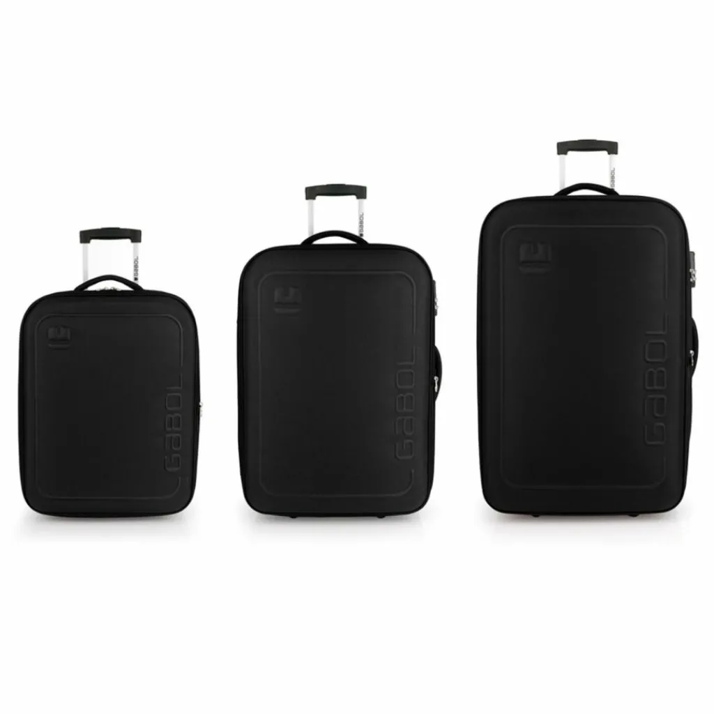Gabol Orbit 2 Rollen Kofferset 3-teilig mit Dehnfalte